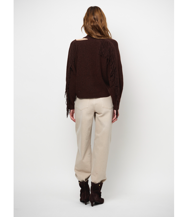 Dante 6 Siega Cut-Out Fringe Espresso Brown