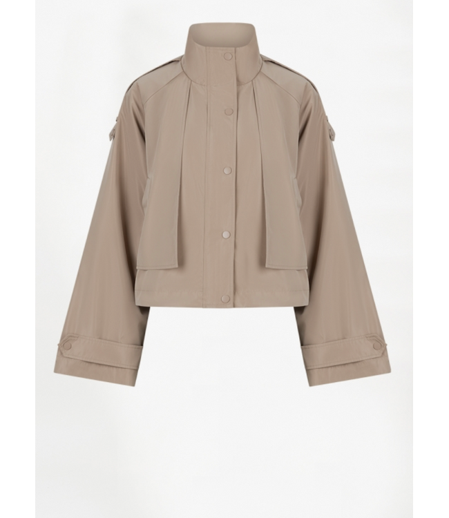 Dante 6 Duane Cape Cropped Trenchcoat