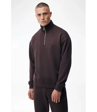 Genti Turtle zip Ls 080 burgundy