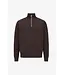 Genti Turtle zip Ls 080 burgundy