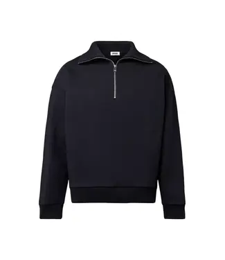 Drykorn kailep halfzip sweater black
