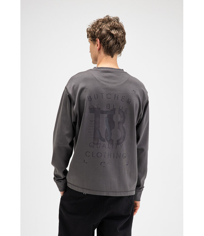 Butcher of Blue Mercer Layer Tee LS agatha grey