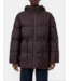 Closed Mid lenght Puffer Jacket Cinder Brown