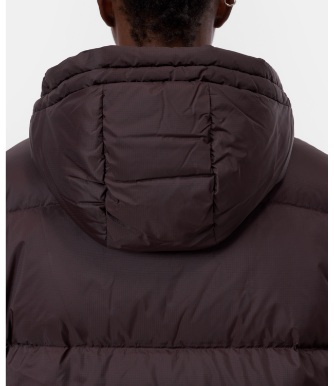 Closed Mid lenght Puffer Jacket Cinder Brown