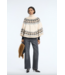 Munthe Verst Poncho Mix Creme
