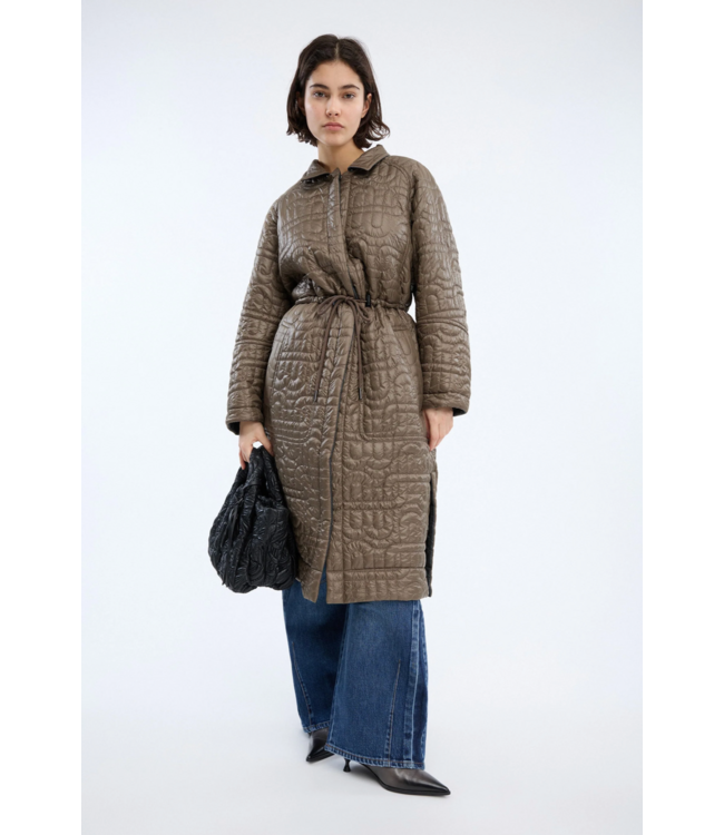 Munthe Verger Jacket Mix Charcoal