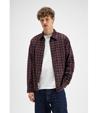 Butcher of Blue Judd Cord Small Check Shirt
