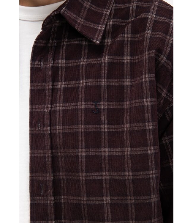 Butcher of Blue Judd Cord Small Check Shirt