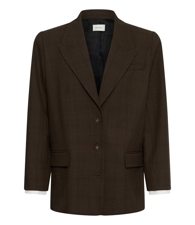 Gestuz Gzlavana Blazer brown check