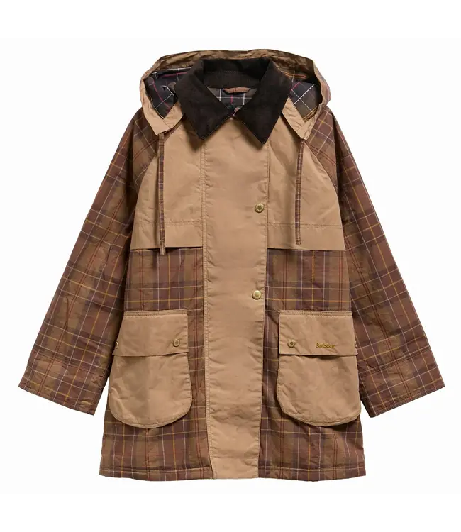 Barbour elsie casual jacket muted tartan/bark