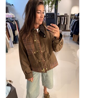 Barbour Apparel jacket mixed tartan