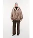 Studio AR Hailey long faux mink beige