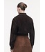 Studio AR Sloane jacket suede velvet brown