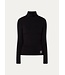 Studio AR Ava Viscose Blend Knit Black