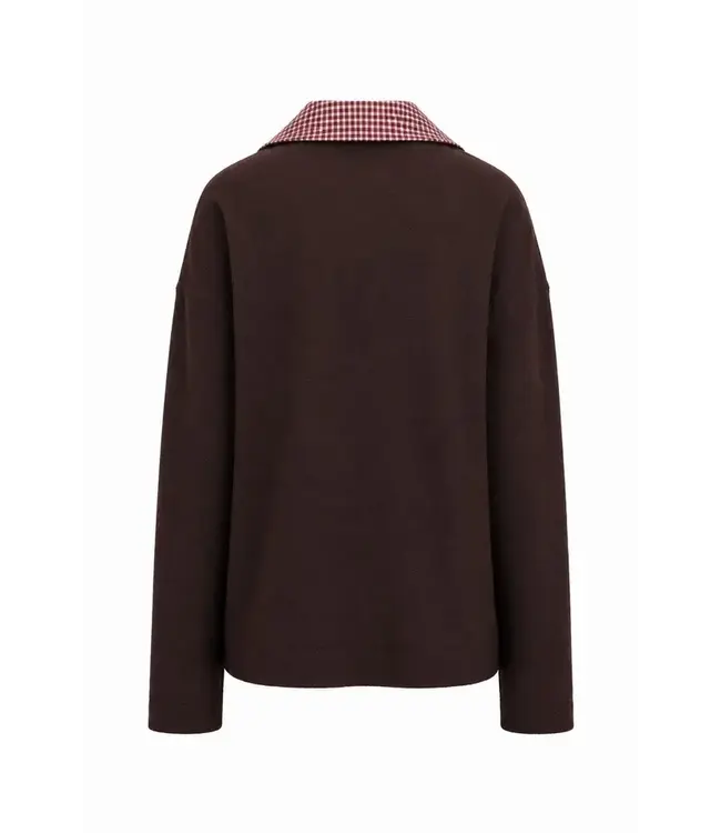 FRNCH Mogami Sweatshirt Marron Glace
