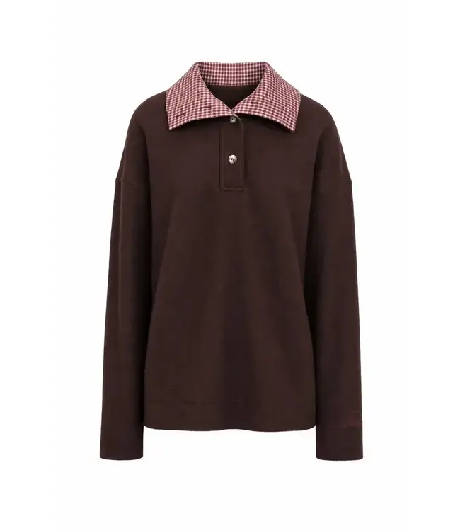 FRNCH Mogami Sweatshirt Marron Glace