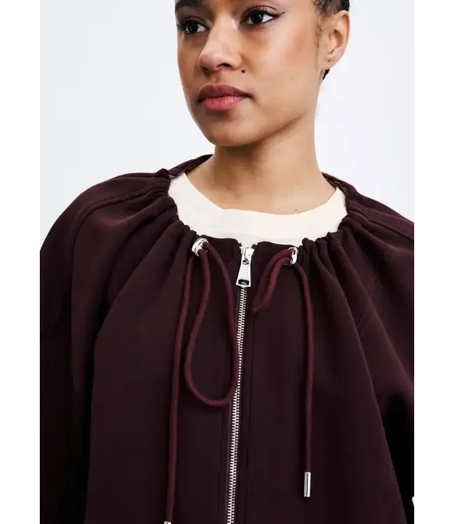 FRNCH Shosha Veste Bordeaux