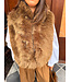 Alter Ego Gill faux fur gilet blonde