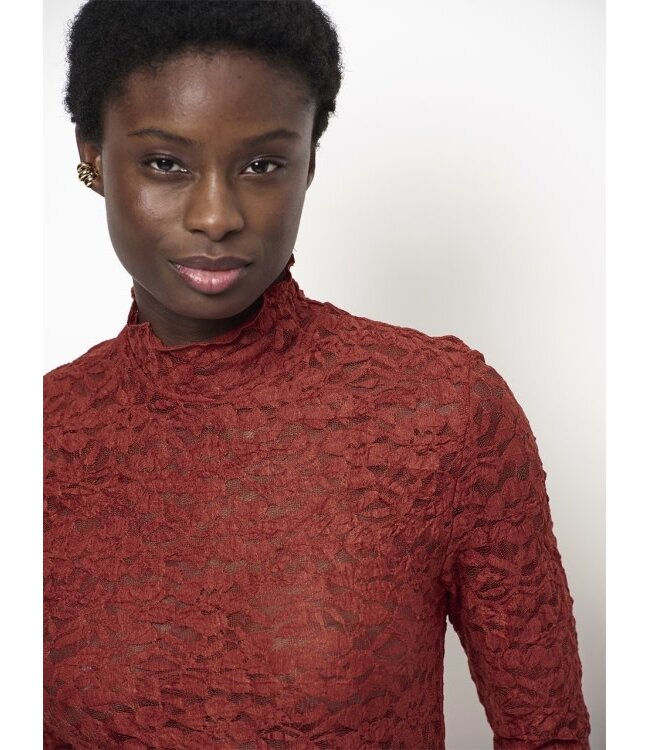 Dante 6 Irony Lace Turtle Top Roasted Pumpkin