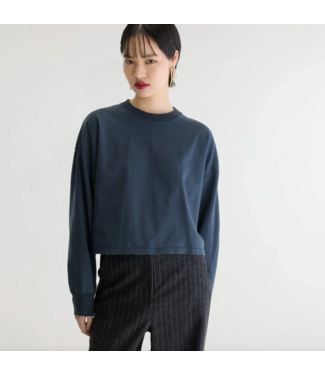 Bellerose Franto Cotton Long- Sleeve Navy