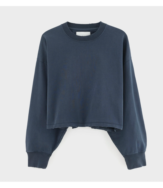 Bellerose Franto Cotton Long- Sleeve Navy