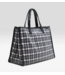 Bellerose Hecky Checked Tote Bag Check A