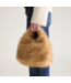 Bellerose Hochet Faux Fur Handbag Ambre