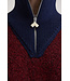 Bellerose Dooh Zip Sweater Wine