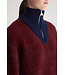 Bellerose Dooh Zip Sweater Wine