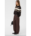 Gestuz Gzlavana HW pants brown check