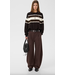 Gestuz Gzlavana HW pants brown check