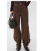 Gestuz GZcargi HW pants slate black/brown