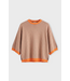 Absolut Cashmere Bettina Light Brown/Coffee/Orange
