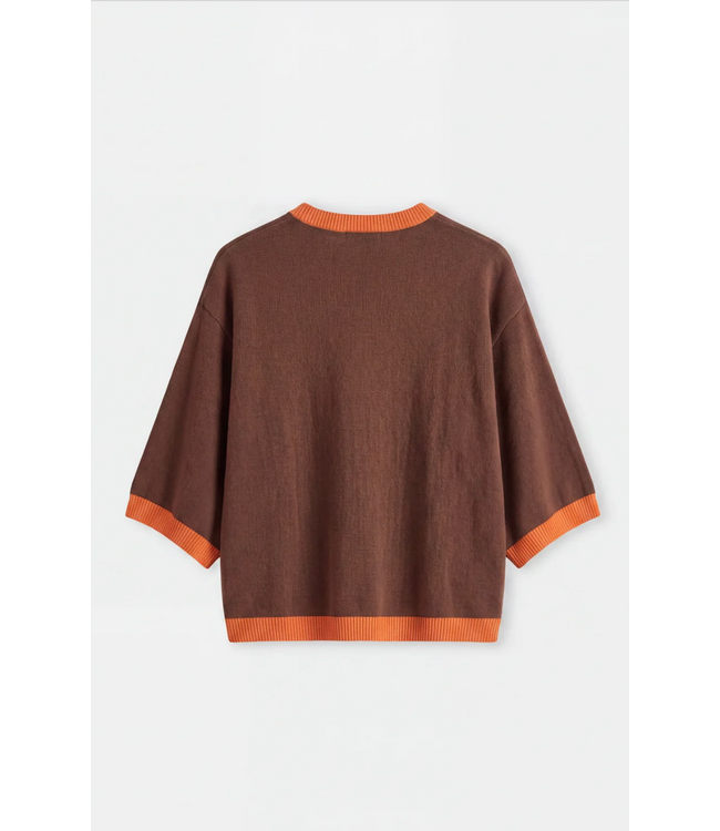 Absolut Cashmere Bettina Light Brown/Coffee/Orange