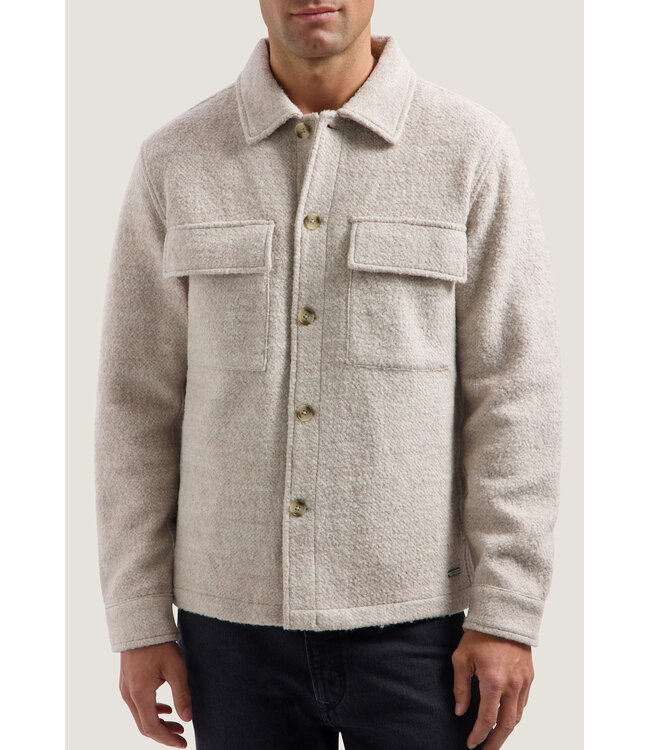 Dstrezzed Riley Teddy Overshirt Sand