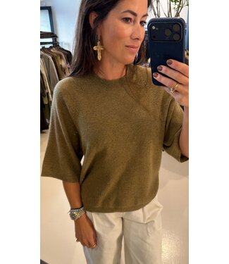 Absolut Cashmere Leana T-shirt Bronze
