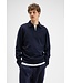 Butcher of Blue Clifden zip polo alaska blue
