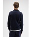 Butcher of Blue Clifden zip polo alaska blue