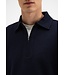 Butcher of Blue Clifden zip polo alaska blue