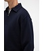 Butcher of Blue Clifden zip polo alaska blue