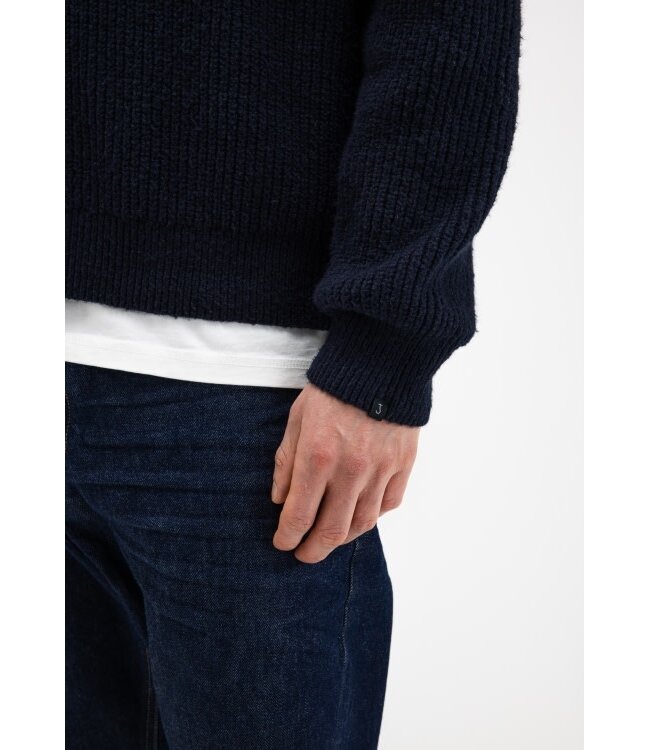 Butcher of Blue Market polo sweater alaska blue