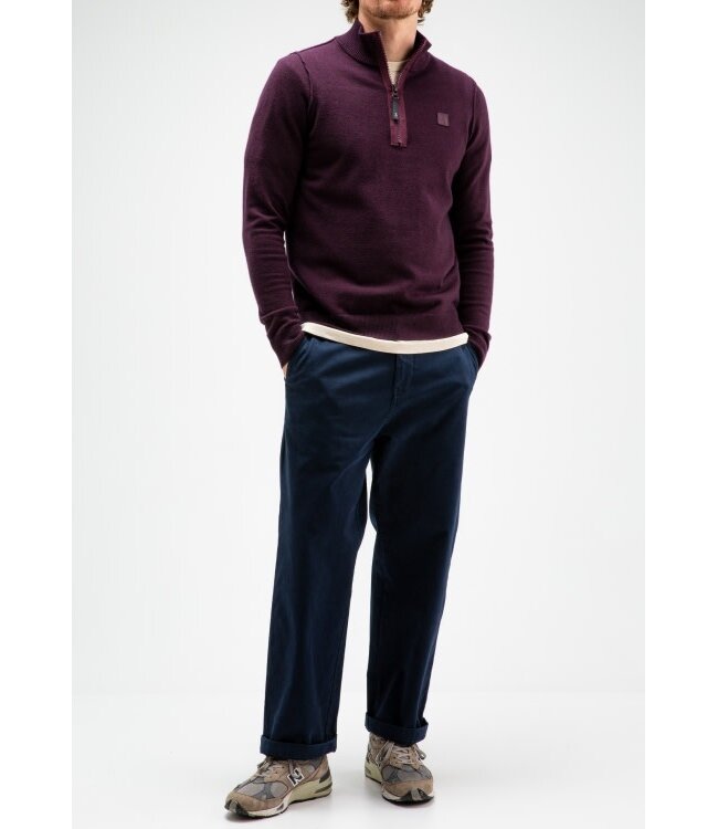 Butcher of Blue Clifden halfzip pascha purple