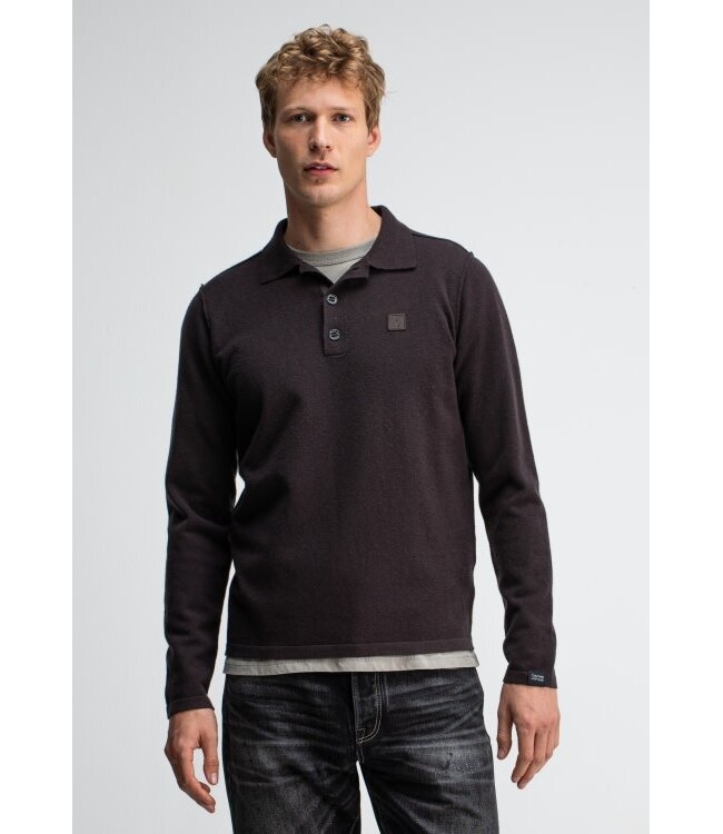 Butcher of Blue Clifden polo topaz brown
