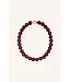 By Bar micky necklace burgundy crush