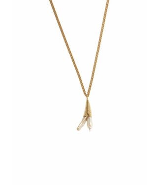 Mimi et Toi Alaine Necklace gold Pearl