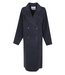 Essentiel Antwerp Kelp doube face coat dark grey