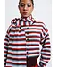 FRNCH Shibuya Cardigan/Scarf Red/Blue