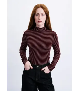 FRNCH Odori Top Bordeaux