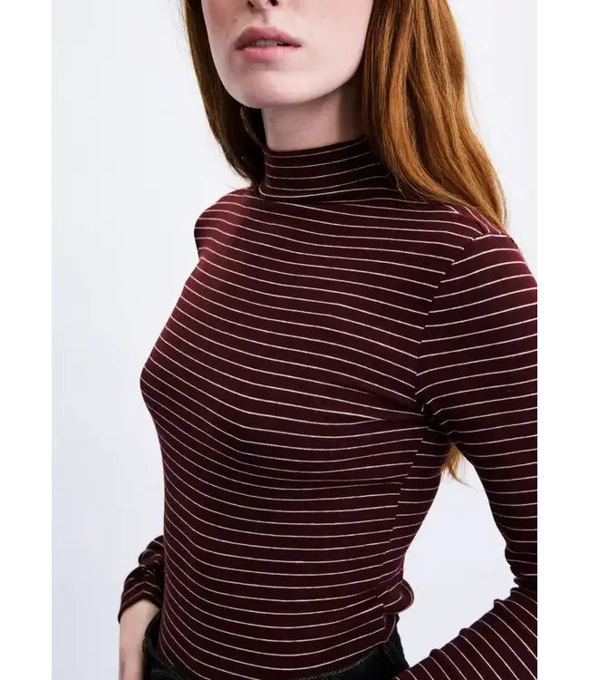 FRNCH Odori Top Bordeaux