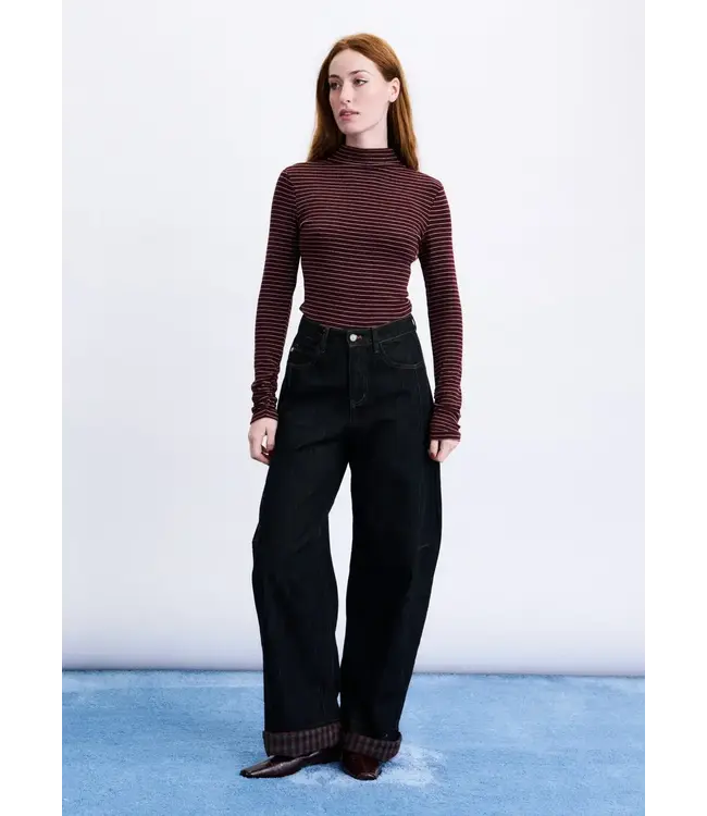FRNCH Odori Top Bordeaux